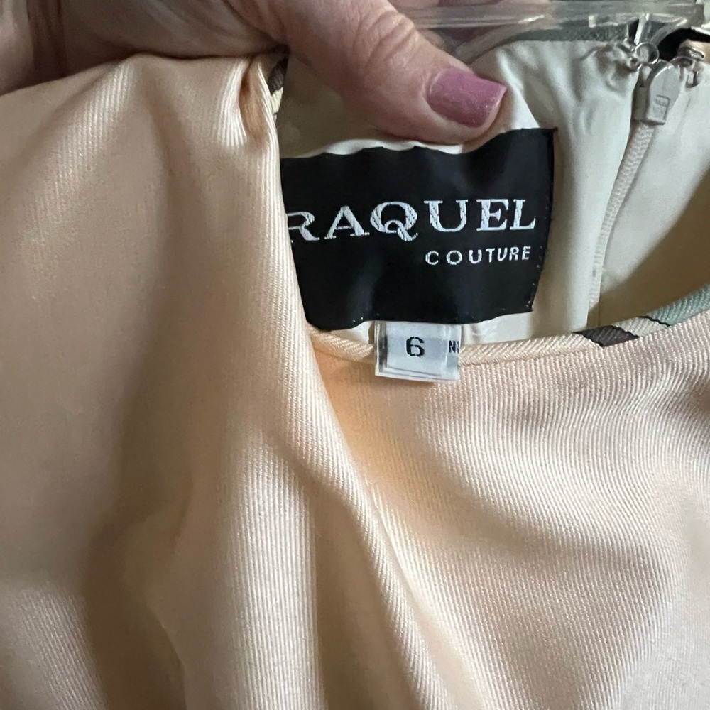Raquel Couture Striped A-line Dress - Picture 13 of 13